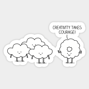 Creative cloud Sticker